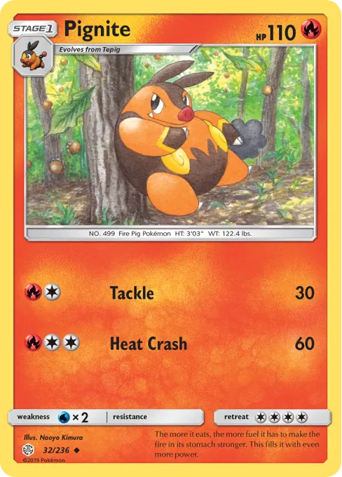 Pignite - Reverse Holo