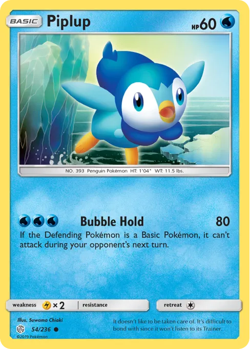 Piplup - Reverse Holo