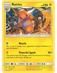 Raichu - Reverse Holo