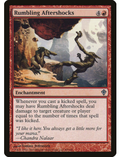 Rumbling Aftershocks