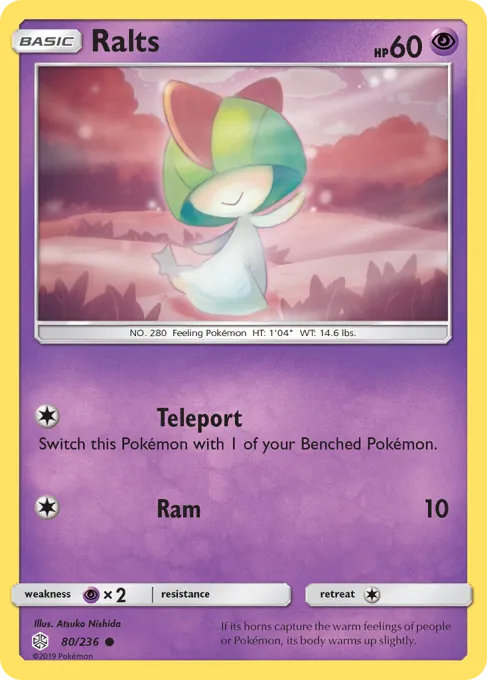 Ralts - Reverse Holo