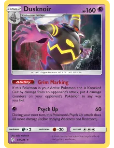 Dusknoir - Reverse Holo