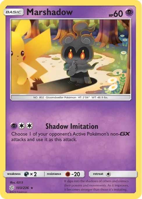 Marshadow - Reverse Holo