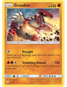 Groudon - Reverse Holo