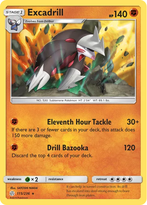 Excadrill - Reverse Holo