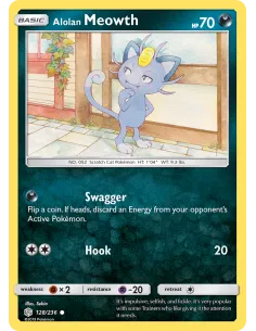 Alolan Meowth - Reverse Holo
