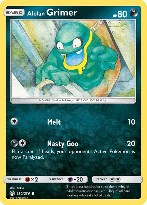 Alolan Grimer - Reverse Holo