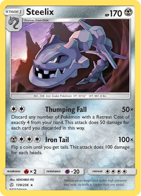 Steelix - Reverse Holo