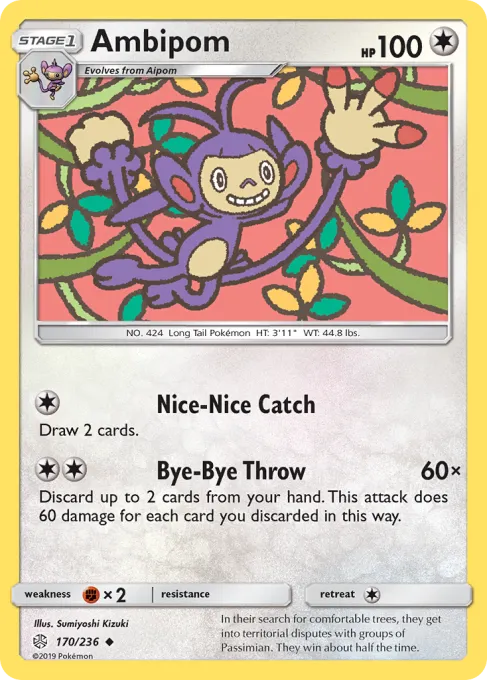 Ambipom - Reverse Holo