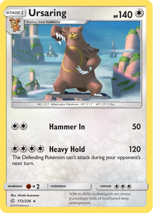 Ursaring - Reverse Holo