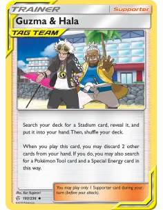 Guzma & Hala - Reverse Holo