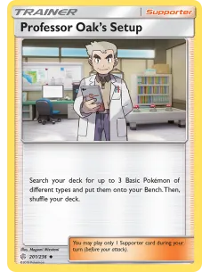 Professor Oak's Setup - Reverse Holo