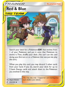 Red & Blue - Reverse Holo