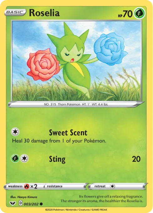 Roselia - Reverse Holo