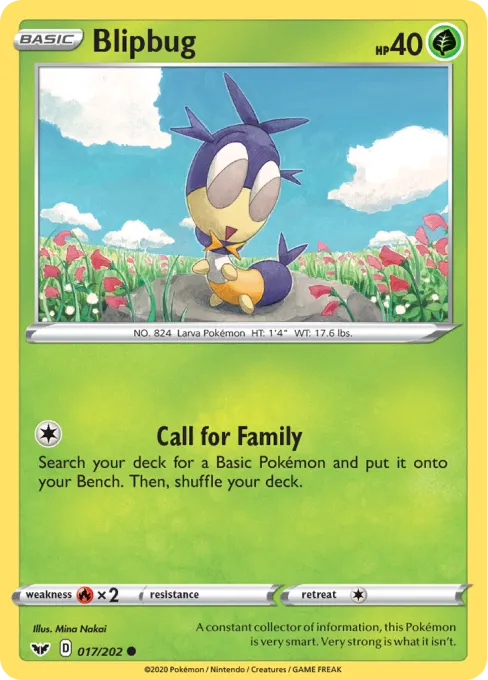 Blipbug - Reverse Holo