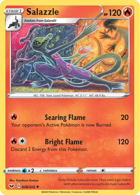 Salazzle - Reverse Holo