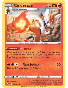 Cinderace - Reverse Holo