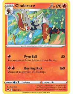 Cinderace - Reverse Holo