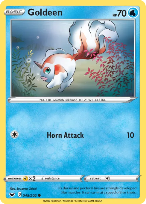 Goldeen - Reverse Holo