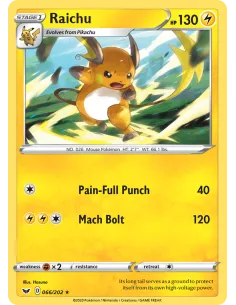 Raichu - Reverse Holo