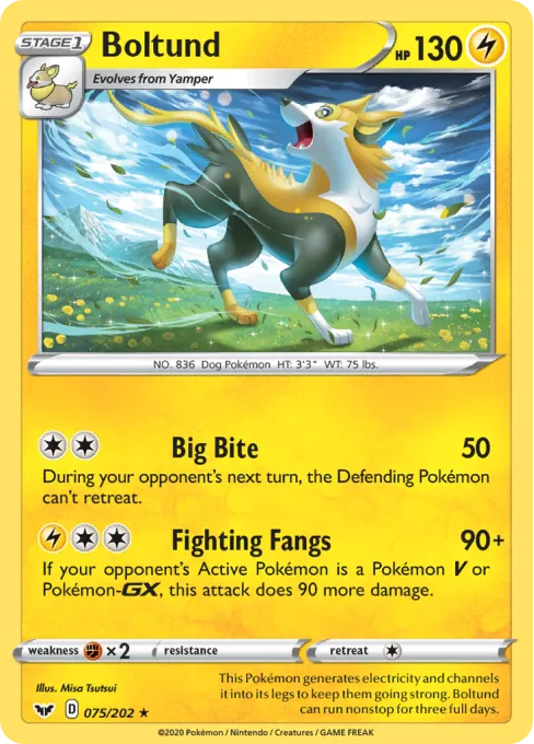 Boltund - Reverse Holo