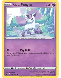 Galarian Ponyta - Reverse Holo