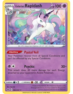 Galarian Rapidash - Reverse Holo