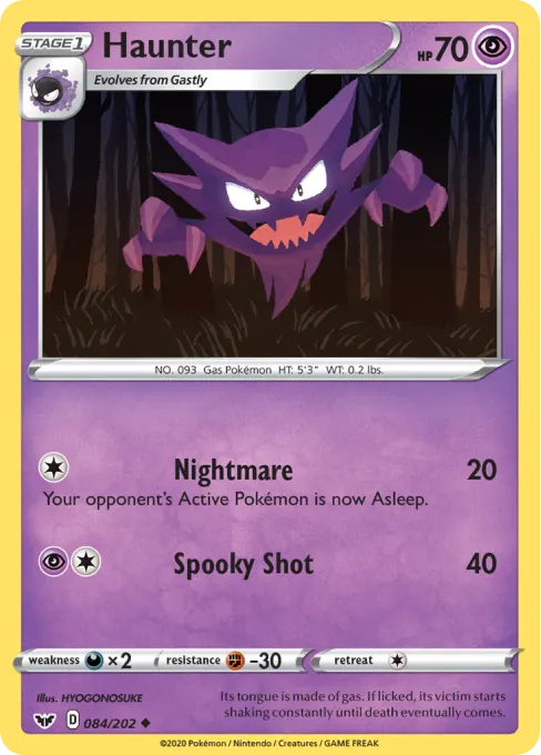 Haunter - Reverse Holo