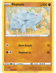Rhyhorn - Reverse Holo