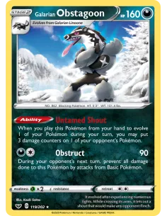 Galarian Obstagoon - Reverse Holo