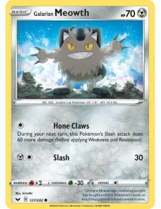 Galarian Meowth - Reverse Holo
