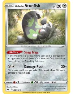 Galarian Stunfisk - Reverse Holo