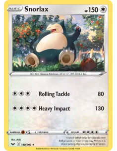 Snorlax - Reverse Holo