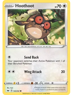 Hoothoot - Reverse Holo