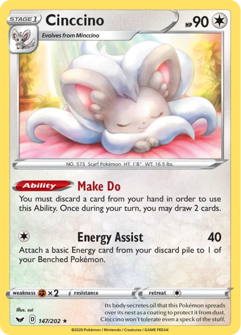 Cinccino - Reverse Holo