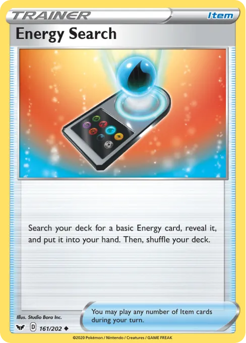 Energy Search - Reverse Holo