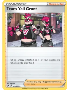 Team Yell Grunt - Reverse Holo