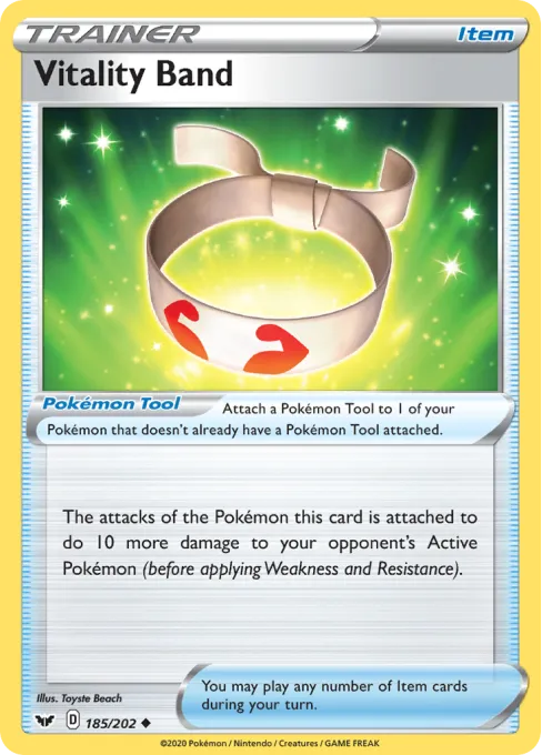 Vitality Band - Reverse Holo