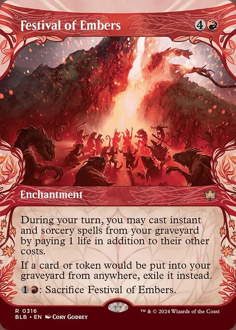 Festival of Embers - Foil