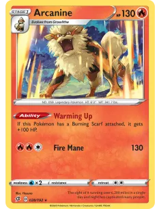 Arcanine - Reverse Holo