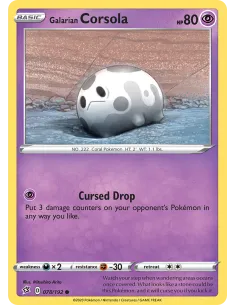 Galarian Corsola - Reverse Holo