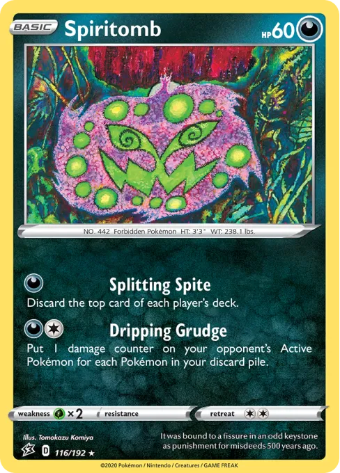Spiritomb - Reverse Holo
