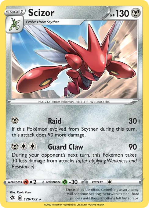 Scizor - Reverse Holo