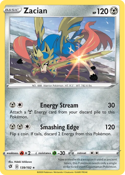 Zacian - Reverse Holo