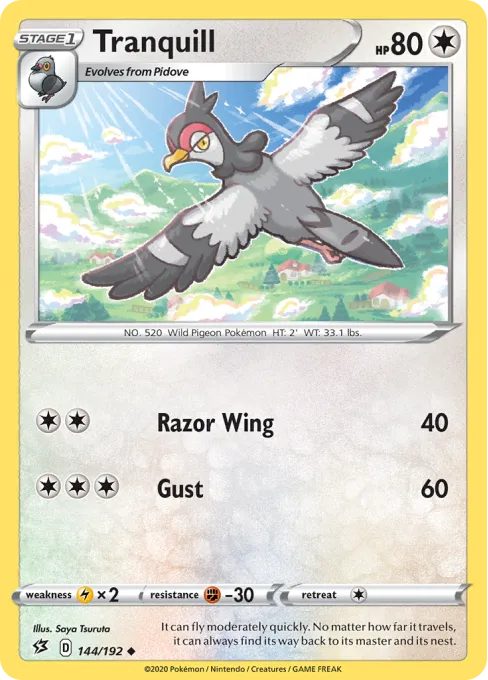 Tranquill - Reverse Holo