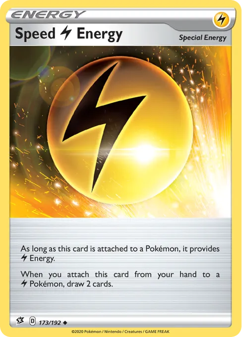 Speed Lightning Energy - Reverse Holo