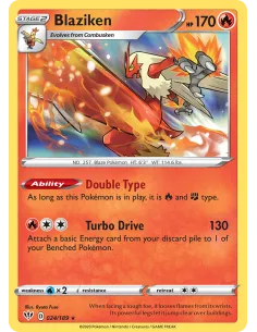 Blaziken - Reverse Holo