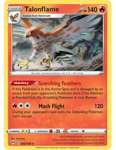 Talonflame - Reverse Holo