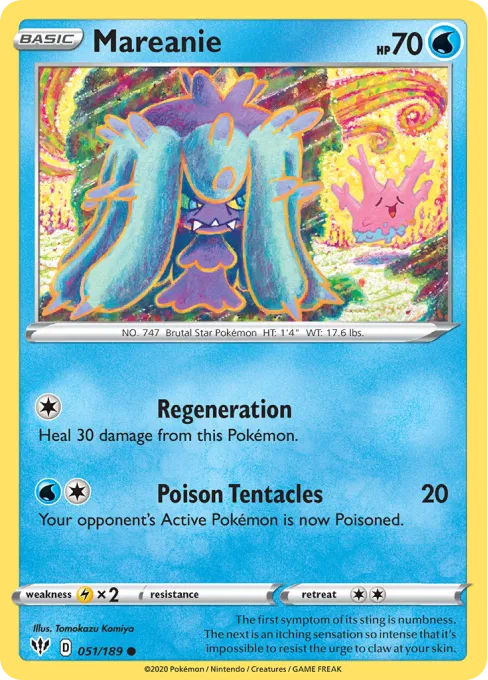 Mareanie - Reverse Holo