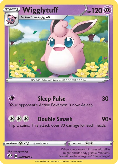 Wigglytuff - Reverse Holo